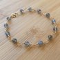 Labradorite Round 6mm Smooth beads adjustable stacking bracelet | STK-3904