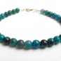 Green Eliate Round 5mm Smooth beads adjustable stacking bracelet | STK-3301