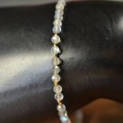 Labradorite Round 3mm Faceted beads adjustable stacking bracelet | STK-3844
