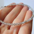 Labradorite Round 3mm Faceted beads adjustable stacking bracelet | STK-3851