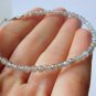 Labradorite Round 3mm Faceted beads adjustable stacking bracelet | STK-3851