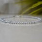 Labradorite Round 2mm Faceted beads adjustable stacking bracelet | STK-3907
