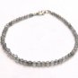 Labradorite Round 3mm Faceted beads adjustable stacking bracelet | STK-3912