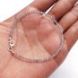 Labradorite Round 3mm Faceted beads adjustable stacking bracelet | STK-3912