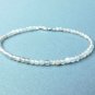 Labradorite Round 3mm Faceted beads adjustable stacking bracelet | STK-3927