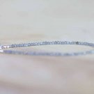 Labradorite Round 2mm Faceted beads adjustable stacking bracelet | STK-3930