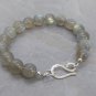Labradorite Round 10mm Smooth beads adjustable stacking bracelet | STK-3937