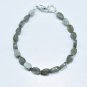 Labradorite Pear 6x4mm Smooth beads adjustable stacking bracelet | STK-3995