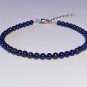 Lapis Lazuli Round 4mm Smooth beads adjustable stacking bracelet | STK-4172