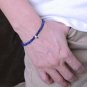 Lapis Lazuli Round 6mm Smooth beads adjustable stacking bracelet | STK-4250