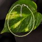 Peridot Round 2-2.5mm Faceted beads adjustable stacking bracelet | STK-5036