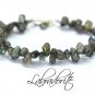 Labradorite Fancy 4-7mm Smooth beads adjustable stacking bracelet | STK-3887