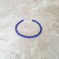 Lapis Lazuli Round 3mm Faceted beads adjustable stacking bracelet | STK-4294