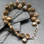 Boulder Opal Pear 8-10mm Smooth beads adjustable stacking bracelet | STK-1780