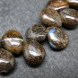 Boulder Opal Pear 8-10mm Smooth beads adjustable stacking bracelet | STK-1780