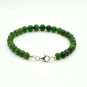 Chrome Diopside Round 8mm Smooth beads adjustable stacking bracelet | STK-2000