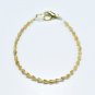 Citrine Drop 3X4.5-3X5mm Faceted beads adjustable stacking bracelet | STK-2117