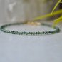 Indian Nephrite Round 2mm Faceted beads adjustable stacking bracelet | STK-3660