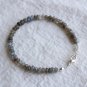 Labradorite Button 3-3.5mm Smooth beads adjustable stacking bracelet | STK-3853