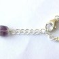 Multi Fluorite Drum 5x8mm Faceted beads adjustable stacking bracelet | STK-4726