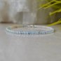 Multi Morganite Round 3mm Faceted beads adjustable stacking bracelet | STK-4788