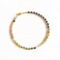 Multi Tourmaline Round 3mm Smooth beads adjustable stacking bracelet | STK-4910