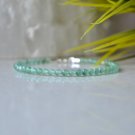 Aventurine Quartz Round 2mm Smooth beads adjustable stacking bracelet | STK-0992