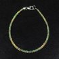 Ethiopian Opal Rondelle 3mm Smooth beads adjustable stacking bracelet | STK-2668