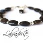 Labradorite Rectangle 5x8mm Smooth beads adjustable stacking bracelet | STK-3881