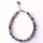 Labradorite Rectangle 6x4mm Smooth beads adjustable stacking bracelet | STK-3898