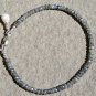 Labradorite Rondelle 3.5mm Faceted beads adjustable stacking bracelet | STK-4000