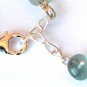 Multi Fluorite Rondelle 6mm Smooth beads adjustable stacking bracelet | STK-4728