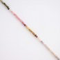 Multi Tourmaline Round 2mm Faceted beads adjustable stacking bracelet | STK-4872