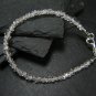 Herkimer Diamond Fancy 4-5mm Faceted beads adjustable stacking bracelet | STK-3534