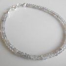 Labradorite Rondelle 3-3.5mm Faceted beads adjustable stacking bracelet | STK-3848