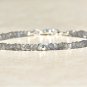 Labradorite Rondelle 3-3.5mm Faceted beads adjustable stacking bracelet | STK-3921