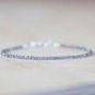 Labradorite Rondelle 2-2.5mm Faceted beads adjustable stacking bracelet | STK-3960