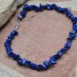 Lapis Lazuli Nugget Chips 3-7mm Smooth beads adjustable stacking bracelet | STK-4149