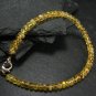 Agni Gold Danburite Rondelle 5mm Smooth beads adjustable stacking bracelet | STK-0050