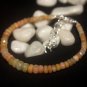 Ethiopian Opal Rondelle 3-4.5mm Faceted beads adjustable stacking bracelet | STK-2715