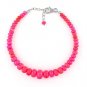 Pink Ethiopian Opal Rondelle 3-6mm Faceted beads adjustable stacking bracelet | STK-5102