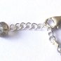 Labradorite Rondelle 2-4mm Faceted & Smooth beads adjustable stacking bracelet | STK-3987