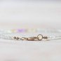 Multi Lemon Quartz Rondelle 2.5-3mm Faceted beads adjustable stacking bracelet | STK-4780