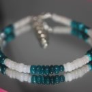 Ethiopian Multi Opal Rondelle 3-3.5mm Smooth beads adjustable stacking bracelet | STK-2609