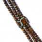 Australian Boulder Opal Round 5-14x12mm Smooth beads adjustable stacking bracelet | STK-0959