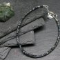 Alexandrite Chrysoberyl Cats Eye Rondelle 3mm Faceted beads adjustable stacking bracelet | STK-0055