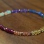 Ruby, Sapphire, Citrine, Emerald, Amethyst & Opal Rondelle 3-4mm Faceted beads bracelet | STK-5391