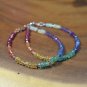Ruby, Sapphire, Citrine, Emerald, Amethyst & Opal Rondelle 3-4mm Faceted beads bracelet | STK-5391
