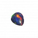 1 Pcs. Of Natural Black Ethiopian Opal Oval Cabochon 7x5mm loose gemstone. | OW_00447