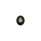 1 Pcs. Of Natural Black Ethiopian Opal Oval Cabochon 9x6mm loose gemstone. | OW_00708